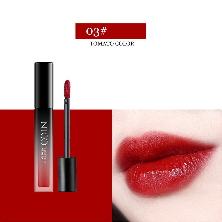 Velvet matte lasting moisturizing beauty lip gloss