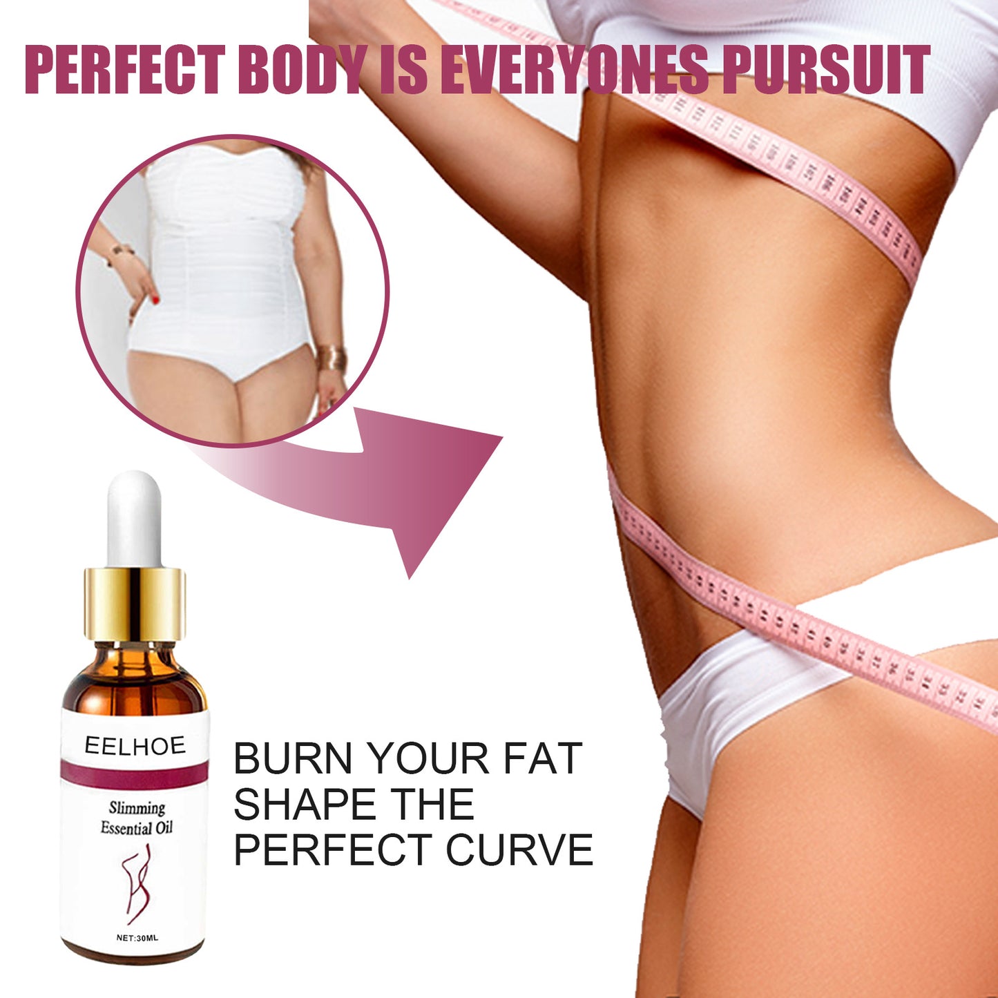 Slimming Massage Essential Oil Beauty Fat Removal